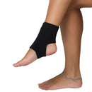 Tornozeleira em Neoprene - Salvapé(unidade)-cor preta-unidade