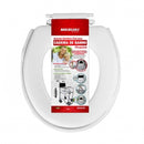 Assento Almofadado Oval para Cadeira de Banho Fechado - MEBUKI