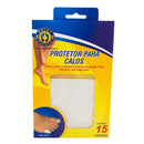 Protetor para calos Ortho Pauher-15 unidades (cor bege)