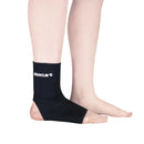 Tornozeleira Com Reforço - Mercur(unidade)-cor preta-tamanhos P/M/G/GG