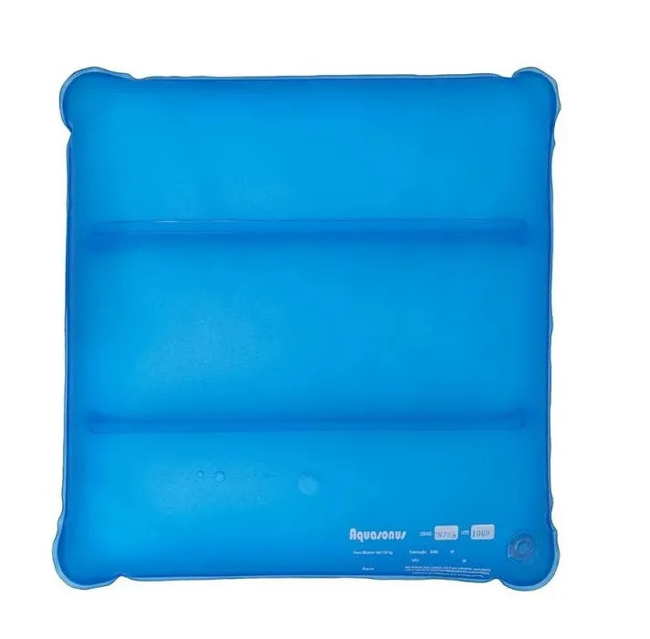Almofada Gel Quadrada Sem Orifício Lisa- AquaSonus
