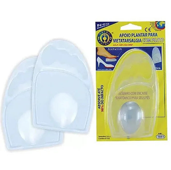 Apoio Plantar para Metatarsalgia com Piloto - Ortho Pauher(par)