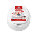 Assento sanitário oval Slim Elevado 13,5cm Mebuki