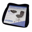 Almofada Perfetto Prática Dois em Um para Assento ou Encosto