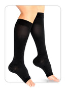 Meia Venosan Ultraline 4000 20-30mmhg-cor bege e preta(tamanhos P/M/G/XG/XXG)