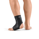 Tornozeleira com Zíper - Hidrolight(unidade)-cor preta-tamanhos PP/P/M/G/GG