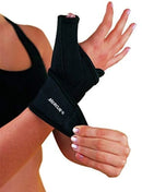 Órtese Punho Com Tala Para Polegar Bilateral - Mercur-cor preta