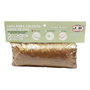 Capa p/ Colchão Vapt Vupt Caixa de Ovo Solteiro Marrom J.B(unidade)